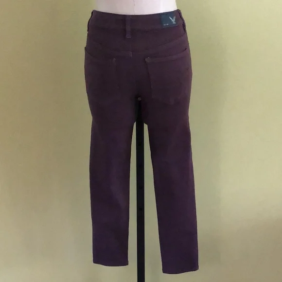 American Eagle Outfitters Women’s Super Stretch Hi Rise Crop Jegging - Picture 4 of 10